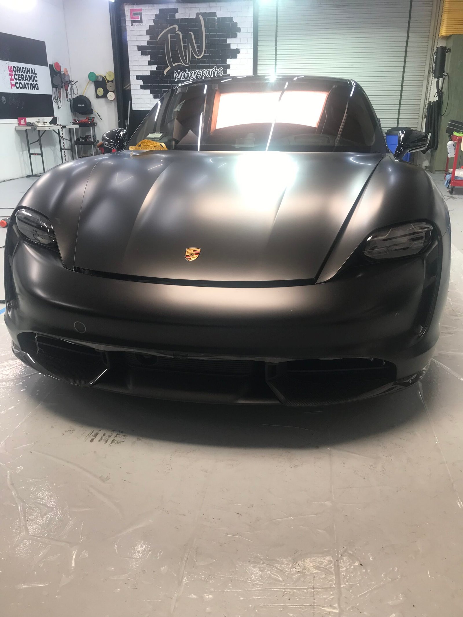 Ceramic coating gloss and finish at IW Motorsports