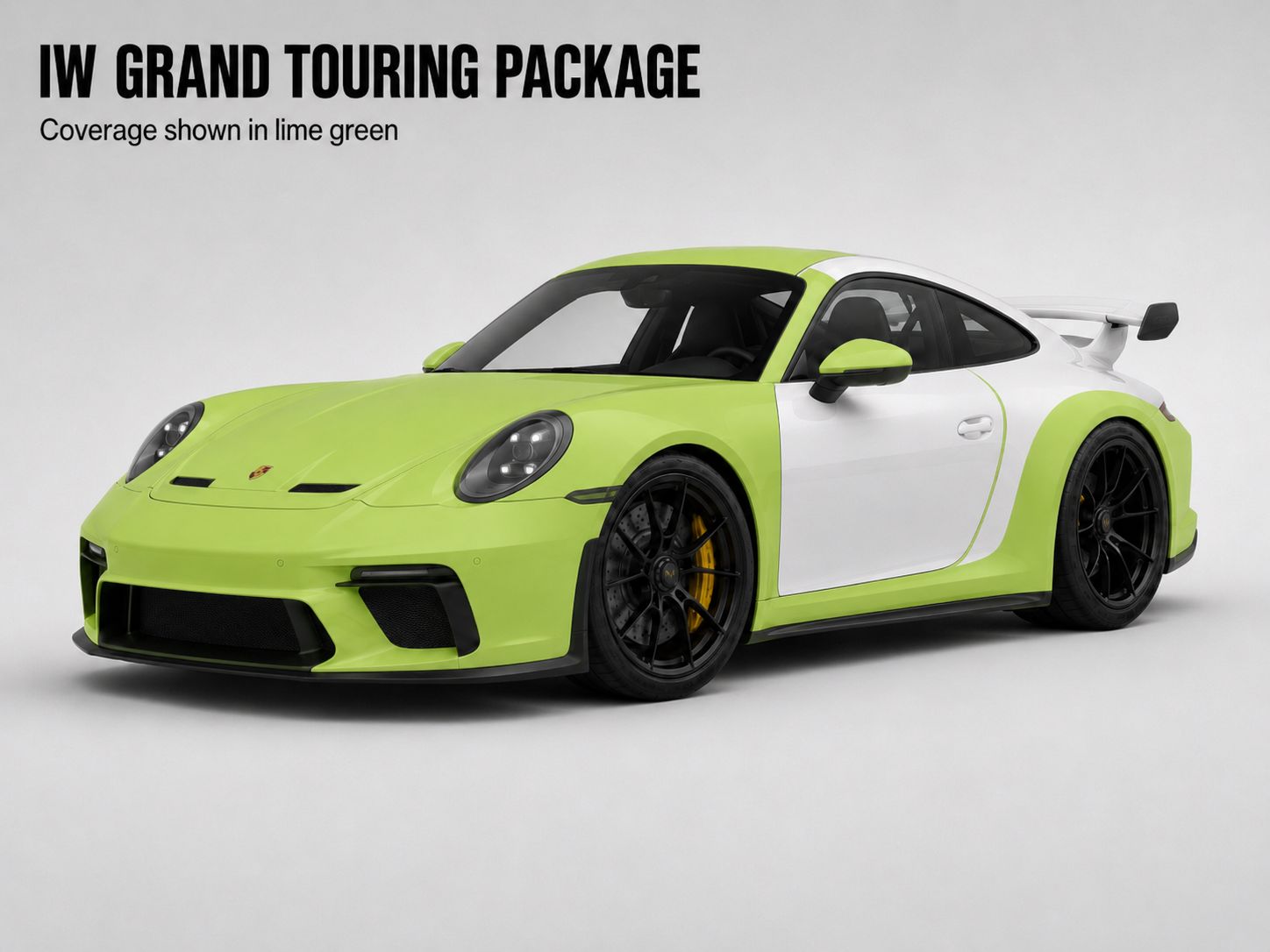 Porsche GT3 IW Grand Touring PPF coverage